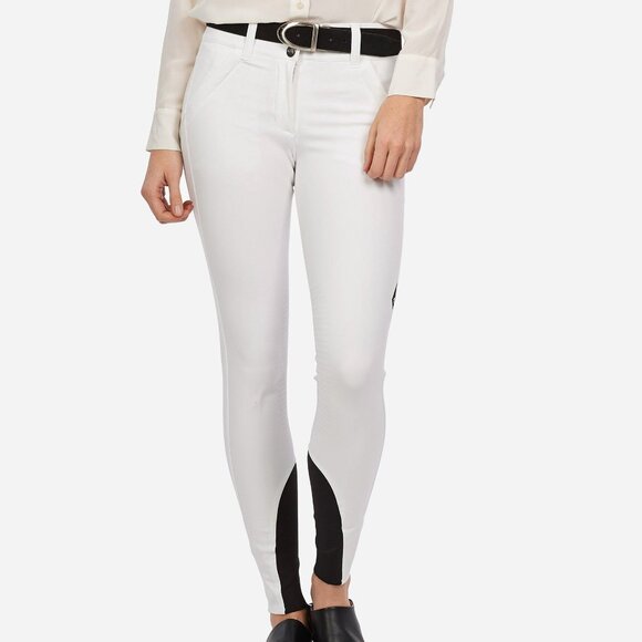 Equiline Pants - Equiline White Equestrian Breeches - Size S